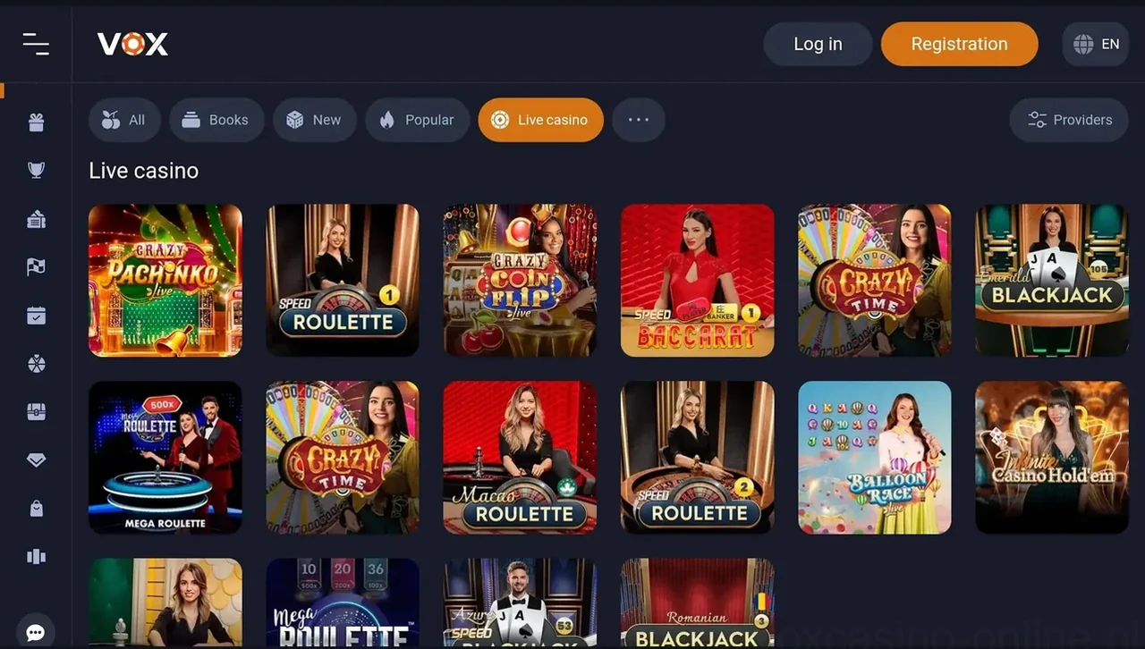Vox Casino Casino